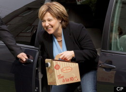B.C. Premier Christy Clark pulled in one of the country's lowest approval ratings, according to a poll. (CP)