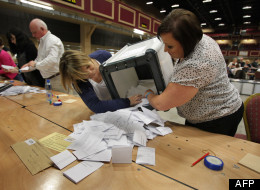 Dépouillement à Dublin, le 1er juin 2012