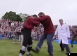 Kickers at the 2012 Shin-Kicking World Championship.