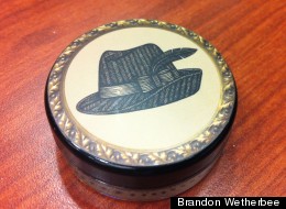 One of Patch NYC's solid fragrances sold at GoodWood.