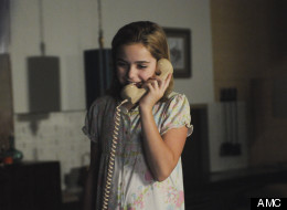 Sally Draper, excited