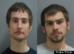 Joseph Grabenhofer (left) and Pawel Loboz (right) in an Orland Park police photo.