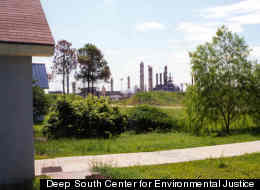 The Georgia Gulf vinyl facility is one of several industrial facilities that emit hazardous pollutants in Mossville, La.