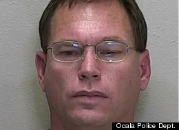 Joseph Lamar Conn, 49, was arrested by the Ocala Police Department for allegedly sunbathing naked on his porch while holding a rubber penis. Conn is a registered sex offender.