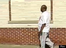 Rev. Corey Brooks during his walk across America.