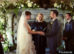 This real wedding will make your mouth drool with its rustic elegance.
