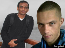 Stapleton (right) said he doesn't know why he decided to shoot Bidve at point blank range