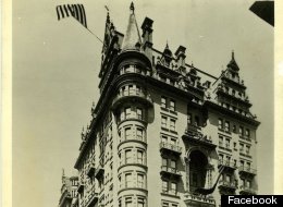 This is a photo of the original Waldorf, taken in 1893. Photo courtesy of<a href=