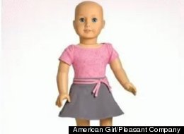 American Girl now offers dolls without hair for children suffering from hair loss.