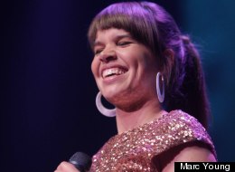 Lady Linn lors de son premier concert au Jazz, le 2 juillet 2012. (Crédit photo: Marc Young)