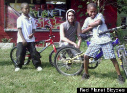 Mars Symons bicycled across the country to join in a cooperative movement called Fireweed Universe City. He decided to contribute to the effort by opening a nonprofit bike space. (Mars Symons)