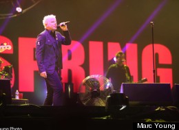 Offspring au Festival d'été de Québec, le 14 juillet 2012. (Crédit photo: Marc Young)
