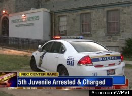 Police have charged five teens with raping a 12-year-old girl at a busy recreation center in Philadelphia.