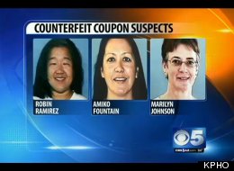 Robin Ramirez, Amiko Fountain and Marilyn Johnson were arrested for their alleged role in the operation of a $40 million counterfeit couponing ring.