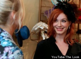 Actress Christina Hendricks showed off her vintage fav's with Laura Brown on episode two of BAZAAR's YouTube show