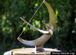 'Working Model for Sundial' was stolen from the Henry Moore Foundation garden