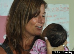 Robin Smalley is co-founder of Mothers2Mothers, a nonprofit that works to prevent mother-to-child transmission of the AIDS virus in Africa.