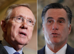 Harry Reid, the Senate majority leader, ratcheted up the speculation about Mitt Romney's unreleased tax returns.