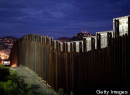 Muro fronterizo que divide la frontera entre México y Estados Unidos, en Nogales, Sonora.