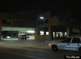 The exterior of Akron General Medical Center, where police said John Wise, 66, entered the room of his wife, Barbara, 65, on Saturday and fired one shot while standing at her bedside.