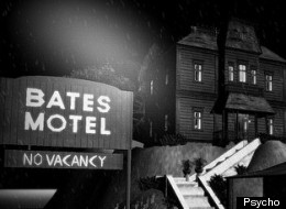 The Bates Motel, from Alfred Hitchcock's <em>Psycho</em>.