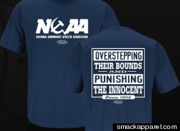 Intended for Penn State fans who think the NCAA's punishment was too severe, the shirt costs $17.99 at smackapparel.com.