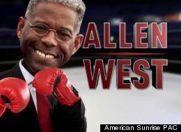Rep. Allen West (R-Fla.) says a campaign ad depicting him punching white women is racist, but the NAACP disagrees.