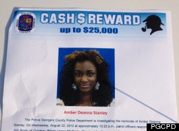 Amber Deanna Stanley dead, slain in her Prince George's County bedroom.