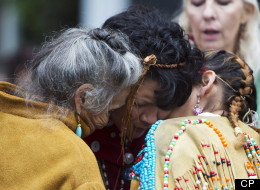 Families saw the Missing Women Commission of Inquiry report first before it was released publicly Monday. (Canadian Press)