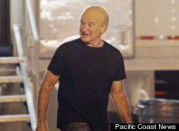 Oscar winning actor Robin Williams seen transformed into his character of former US President Dwight D. Eisenhower on the set of new film 'The Butler' in New Orleans, Louisiana. Photograph: ©PacificCoastNews.com