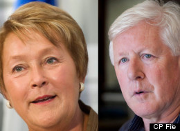 Pauline Marois et Bob Rae. (Montage photo)