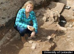 The remains have been buried under a car park