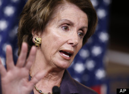 House Minority Leader Nancy Pelosi (D-Calif.) holds a news conference on Capitol Hill in Washington, Thursday. (AP Photo/J. Scott Applewhite)