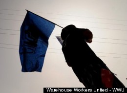 Walmart warehouse workers in the Inland Empire of Southern California began a six-day, 50-mile march Thursday to draw attention to their poor working conditions.
