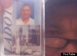 Luisito Calaguing was filmed allegedly issuing a parking ticket before the meter expired.