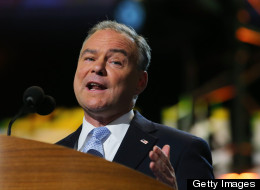 Tim Kaine, the former Democratic governor of Virginia, is running for U.S. Senate against Republican George Allen in 2012. (Photo by Joe Raedle/Getty Images)
