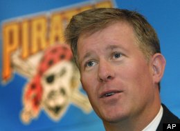 In this May 21, 2001, file photo, Pittsburgh Pirates owner Kevin McClatchy answers questions during a news conference in Pittsburgh. McClatchy has sold his remaining shares in the team, ending a 13-year relationship that began with the newspaper heir ensuring that the club remained in Pittsburgh.