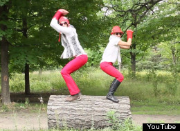 Canadian Dance Moves features steps like The Lumberjack. (YouTube)