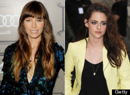 Jessica Biel vs. Kristen Stewart: They're pretty close in Hollywood terms.