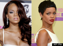 Rihanna: ¿Con el cabello largo o con el cabello corto?