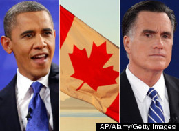 A new poll from Angus Reid has found Canadians prefer Barack Obama to Mitt Romney by a seven to one margin. (AP/ALAMY/GETTY IMAGES)