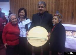 Ida Chong, B.C. aboriginal affairs minister, attended a feast of reconciliation with the Hesquiaht First Nation. (Twitter: Ida_Chong)
