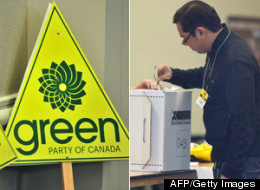 The Green Party is doing much better than expected in polls leading up to byelections in Victoria and Calgary Centre. (AFP/Getty Images)