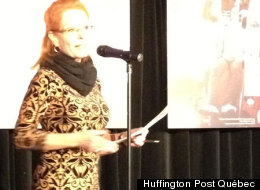 La directrice générale de l'École nationale de l'humour, Louise Richer. (Crédit photo: Huffington Post Québec)