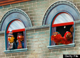 Cast members of Sesame Street attend the 86th Annual Macy's Thanksgiving Day Parade on November 22, 2012 in New York City. (Photo by Mike Lawrie/Getty Images)