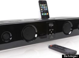 Boompow 200, con entrada para iPhone, iPad y iTouch, emite el sonido desde tres de sus caras.