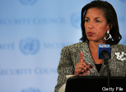 U.S. Ambassador to the United Nations Susan Rice addresses the media following a Security Council meeting on July 11, 2012 in New York City. (Photo by Spencer Platt/Getty Images)
