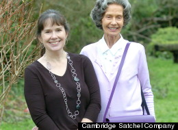 Julie Dean, pictured with her mum Freda, who helped push Julie to pursue her business dream