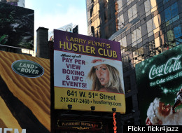 Larry Flynt's Hustler Club in Manhattan won a recent lawsuit brought by a customer, William Ilg, who refused to pay his $28,000 tab.