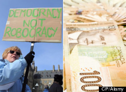 A Tory Lawyer suggested Friday that people may also have raced through the Ekos robocalls survey by pressing the number 1 on their keypads so they could qualify for the polling firm's draw for a $500 cash prize. (CP/Alamy)